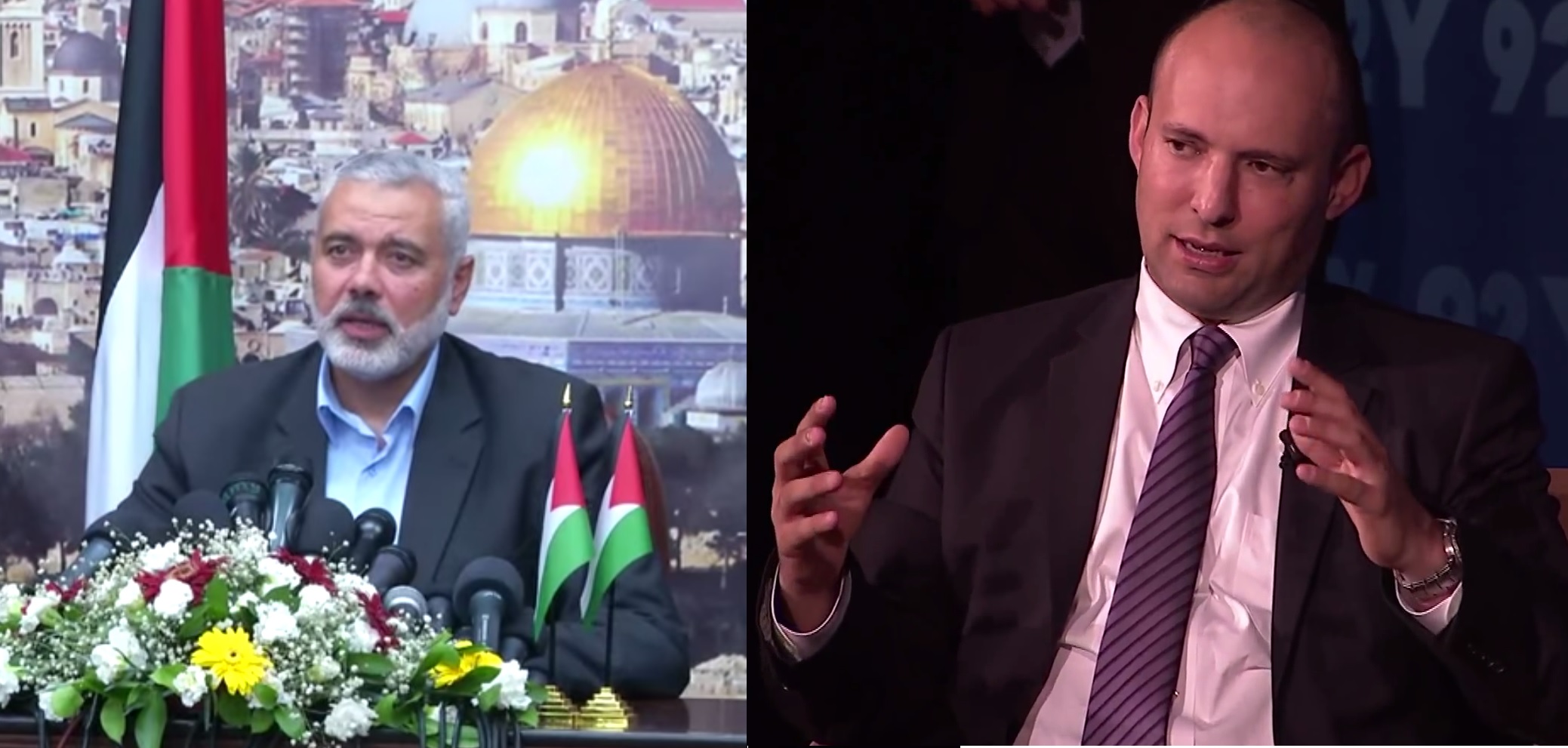 בנט והנייה (צילום מסך: יוטיוב) בנט והנייה (צילום מסך: יוטיוב)