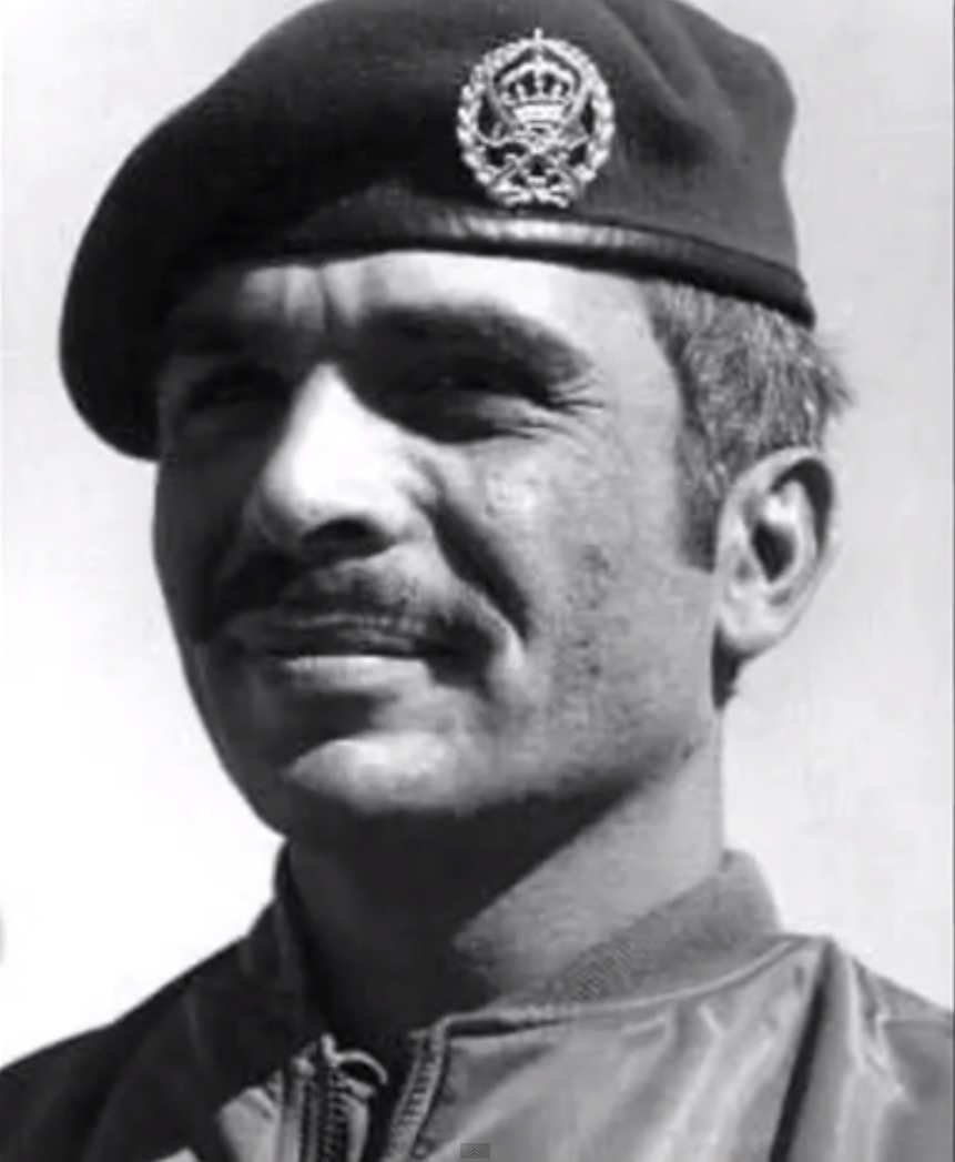 King Hussein of Jordan (screenshot: YouTube)