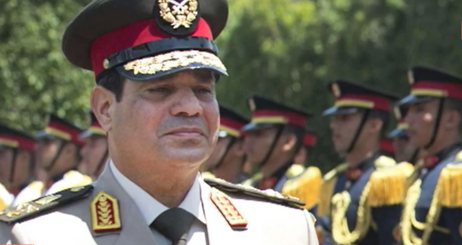General Sisi (screenshot: YouTube)
