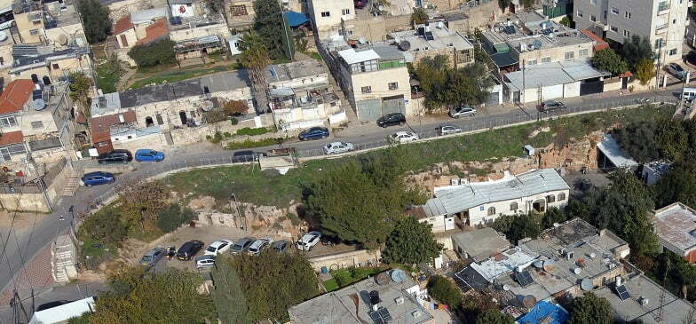 מזרח ירושלים, תמונה מרחפן, דצמבר 2020 (רויטרס)
