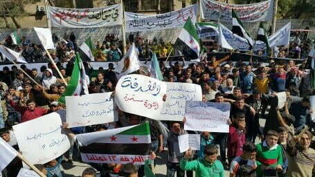 אוכלוסית סוריה והפסקת האש&#58; בסימן אומץ לב אזרחי
