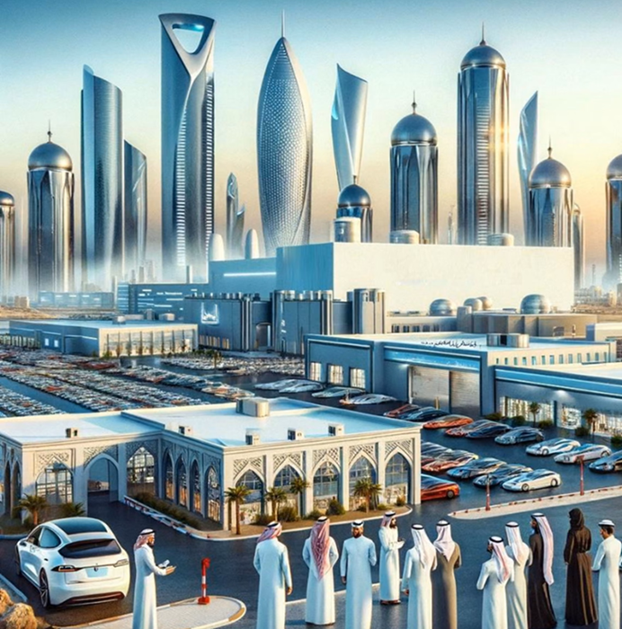 AI generated image of futuristic Gaza. Photo: The GREAT Trust Publication